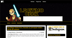 Desktop Screenshot of legitimogeek.com